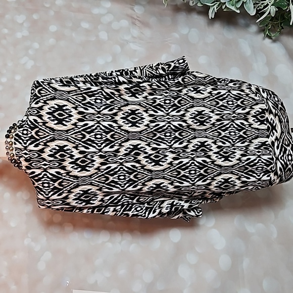 French Laundry | Black Ikat Print Open Shrug Cardigan Anthropologie - Picture 4 of 7